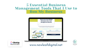 5 essential business management tools
