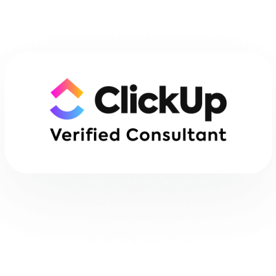 ClickUp Verified Consultant ClickUp Verified Consultant